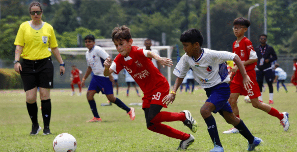 Thane City FC makes a mark in Singapore