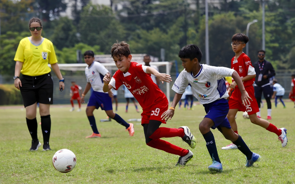 Thane City FC makes a mark in Singapore