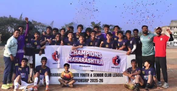 Thane City FC crowned Under 15 Champions of Maharashtra